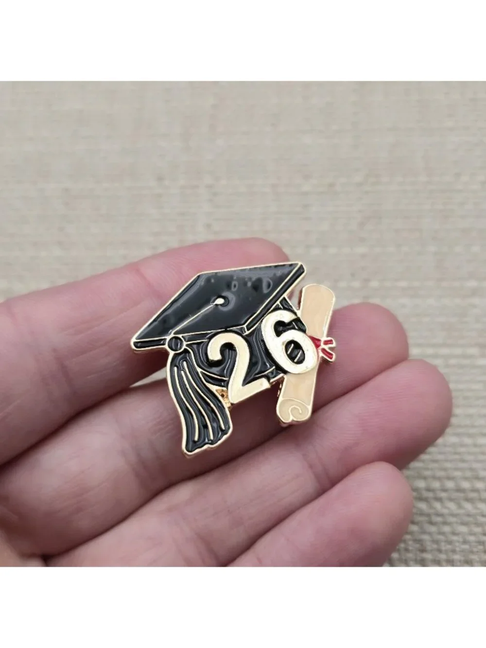 Class of 2026 Graduation Cap Diploma Pin | Senior School Keepsake Gift A8516